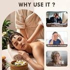 Electric Scalp Massager with 3 Modes, Head Massager Scalp, 360 Degree Head Massager, Cordless Portable Head Scratcher for Stress Relax, Birthday & Christmas Gift