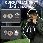 Inflatable Seat Cushion, Lightweight Camping Air Sitting Pad with Repair Cloths, Waterproof Air Cushion, Portable Air Seat Cushion for Climbing Hiking Office Airplane Car Stadium Seat