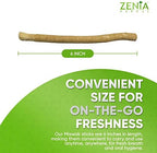 Zenia Sewak Natural Miswak Toothbrush - Vacuum Sealed Natural Flavor Traditional Peelu Toothbrush Stick - for Healthy Gums, Teeth, and Fresher Breath (Pack of 3)