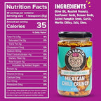 Tia Lupita Mexican Chili Crunch – Salsa Macha, Crunchy Morita Chili Oil | Gluten-Free, Non-GMO, Vegan | Cranberry & Peanut Variety (2 Pack)