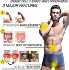 CEAeis Magnetic Therapy Energetic Men Pants,Energy Field Therapy Men's Underwear,Health Care Breathable Inner Pant