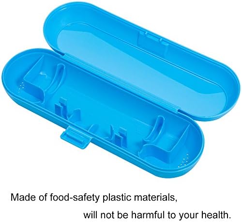 Nincha Portable Electric Toothbrush Travel Case for Philips Sonicare Series-Durable, Environmentally Friendly, Breathable, Food-Safe Plastic Material(Blue)