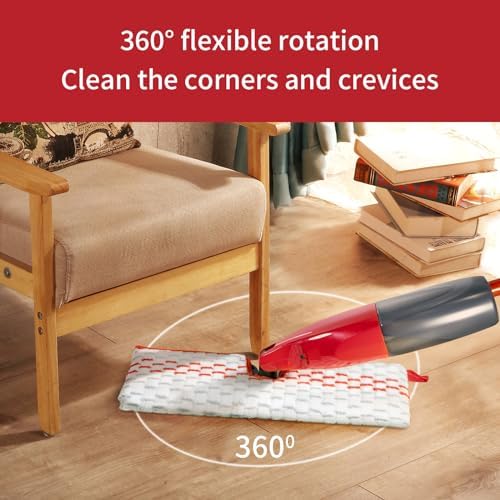 10 Pack Microfiber Spray Mop Pads Compatible with ProMist MAX Replace Head