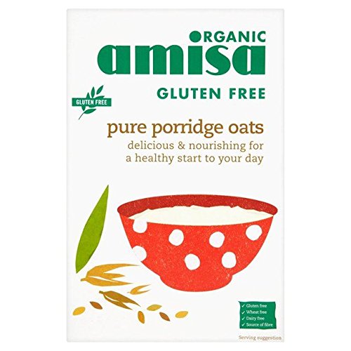 Amisa Organic Gluten Free Pure Porridge Oats - 325g