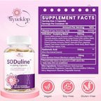 Anti Cellulite Supplement, SODuline™ Sculpting Capsules with French Melon SOD & Phyto Beadlets, Cellulite Reduces, Cellulite Remover for Legs, Skin Smoothing & Thighs, Collagen Supplements, 60 Caps