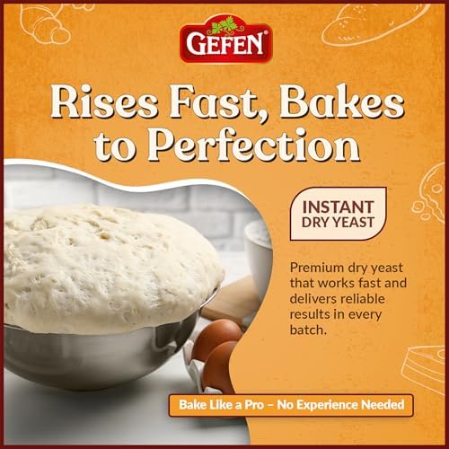 Gefen Instant Dry Yeast, 1 pound (2 Pack)