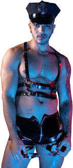 Men's cosplay Sexy Underwear police Costume Lingerie Pajamas Uniform bar Nightclub Stage Performance party Christmas