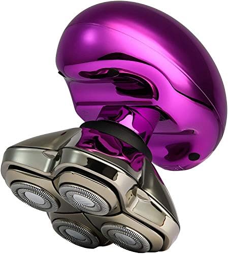 Skull Shaver Butterfly Kiss Shaver Purple Along with Platinum Rinse Stand Purple and Butterfly Kiss Travel Case(Black), Best Gifting Combo