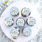 40Pcs Circle Edible Greenary Home Sweet Home Cupcake Toppers New Home New Beginning Cupcake Picks New Memories Drink Toppers for Housewarming Party Cupcake Decorations