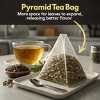 Tozzy Organic Oolong Tea – 100 Count, Plant-Based Pyramid Tea Bags