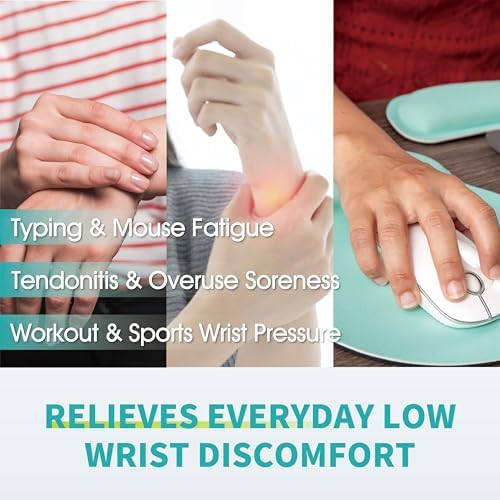 Vital Salveo- Comfortable Compression Wrist Sleeve/Brace for Sports, Carpal Tunnel, Arthritis, Tennis (1PC) (small)