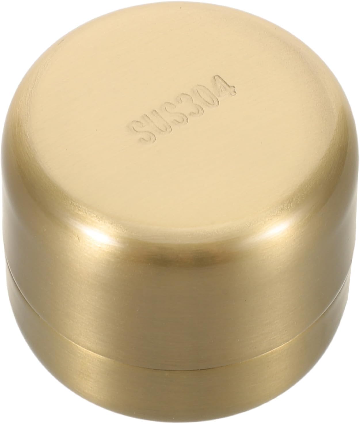 FOMIYES Stainless Steel Pill Holder Waterproof Round Metal Medicine Storage Box Medium Size Airtight Pocket Container for Travel Daily Medication Organizer