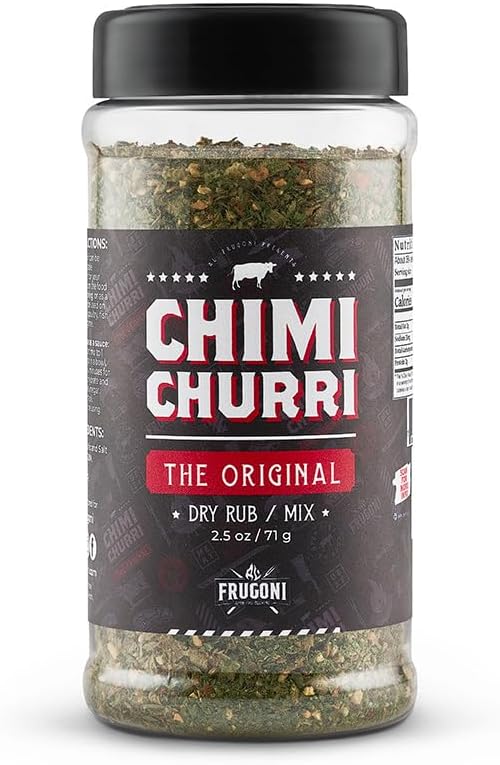 Al Frugoni Chimichurri- Original- It's a sauce, a rub, a seasoning/condiment, a marinade