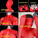 LESOYA Women's Sexy 8D Oil Shiny Glossy Full Bodystocking Sheer Bodysuit Garter Dress with Thigh High Stockings