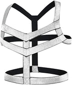Mens Harness Belt Body Chest Elastic Halter Nylon Shoulder Strap Club Wear Costume