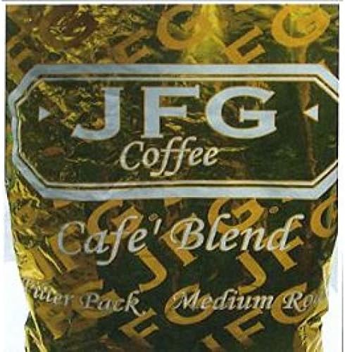 JFG Medium Roast Coffee Cafe Blend - Filter Pack, 1.5 Ounce - 42 per case.