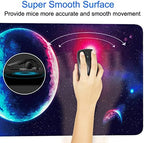 Naukay Gaming Mouse Pad, 31.5x15.7 inch Large Extended Computer Keyboard Mouse Mat, Water Resist Non-Slip Mousepad Rubber Base Long XXL Gaming Mousepad for Work, Office & Home, Space