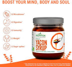 Organic Yacon Syrup by Alovitox - Natural Sweetener Rich in Antioxidants, Vitamins, Prebiotics Helps with Low Glycemic Index, Low Calorie - Organic, 8 Oz (Pack of 1)