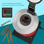 2KG Gold Melting Furnace 1150℃ /2102 ℉ Automatic Digital Melting Furnace Machine with Graphite Crucible for Precious Metals Gold Silver Jewelry,1400W