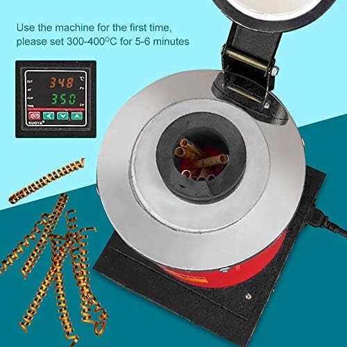 2KG Gold Melting Furnace 1150℃ /2102 ℉ Automatic Digital Melting Furnace Machine with Graphite Crucible for Precious Metals Gold Silver Jewelry,1400W