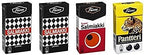 4 Boxes x 38g of Fazer Super Salmiakki Mix - Original - Finnish - Salty Licorice - Salmiak - Salmiac - Pastilles - Lozenges - Dragees - Drops - Candies - Sweets