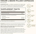 Solgar Full Spectrum Curcumin - 90 LiCaps - Superior Absorption - Brain, Joint & Immune Health - Non-GMO, Vegan, Gluten Free, Dairy Free - 90 Servings