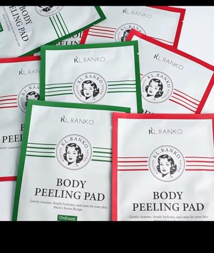 Deep Exfoliating Body Peeling Pad, Dead Skin Remover Shower Scrubber, Rough Dry Skin Exfoliator for Smooth Skin, Bath Body Scrub Pad