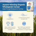 Holle Organic Whole Grain 4-Grain Baby Cereal, 6 Pack, 8 oz Boxes, 6+ Months, Demeter Biodynamic, USDA Organic, Non-GMO, No Added Sugar, Baby Porridge with Oat, Spelt, Corn & Wheat