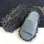 1 Pair Washable Microfiber Dust Mop Slippers Lazy Quick Cleaning Floor Cleaning Bathroom Shoes Cleanning Tools Slipper