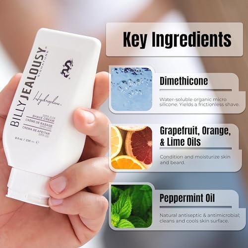 Billy Jealousy Hydroplane Foamless Super-Slick Mens Shave Cream