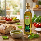 Basil Extra Virgin Olive Oil for Dipping and Tasting 8.5 Fl Oz (250 ml)