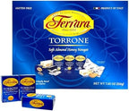 Torrone Nougat Candy, 18 Assorted Pieces (Ferrara) NET WT 7.62 216g