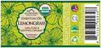 US Organic 100% Pure Lemongrass Essential Oil, USDA Certified Organic, Extracted by Steam Distillation Method, for Hair, Nail Polish Remover, Bees Attraction, and More. 10 ml