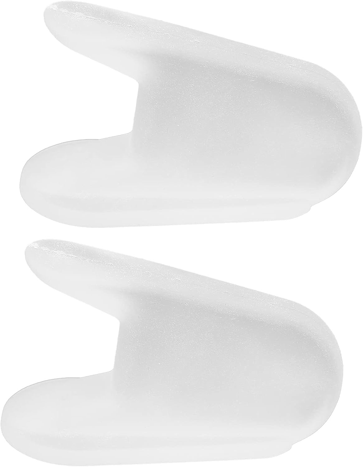Toe Separator, ANGGREK Silicone Gel Hallux Valgus Separator Bunion Corrector Hammer Toe Separator Toe Spacers Pads for Foot Care Crooked Toes(L)