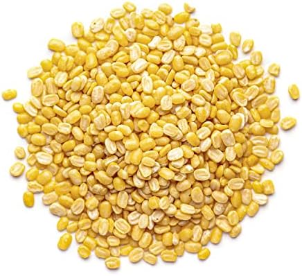 Food to Live Organic Yellow Mung Dal, 1 Pound – Non-GMO, Peeled Split Mung Beans (Moong Dal). Ayurvedic Food. Easy to Cook. High in Dietary Fiber, Protein, Iron. Great for Soup, Kitchari, Curries