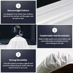 50PCS Disposable Fitted Massage Table Sheets, Heavy Duty Elastic Disposable Bed Cover, Breathable Disposable Fitted Sheets for Spa White Non Woven Fabric 36 x 85 Inch