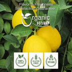 Organic Way Dried Lemon Peel Cut & Sifted (Citrus limon) - Organic & Kosher Certified | Vegan, Non GMO & Gluten Free | USDA Certified | Origin - India (1 LB / 16 Oz)