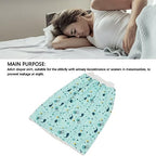Adult Wearable Incontinence Mattress, Adult Diaper Skirt Wearable Incontinence Mat Washable Cotton Cloth Reusable Diaper Bed Pad(L)