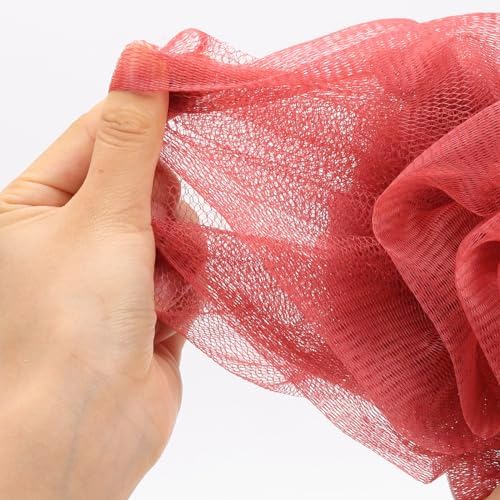 4 Pack Bath Sponge, Bath Shower Loofahs Mesh Pouf Sponge Body Scrubber Exfoliator Scrubber - 50g/Piece