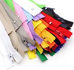 YAKA 80pcs 7 Inches 9 Inches 12 Inches 16 Inches Mixed Nylon Coil Zippers Colorful Sewing Zippers for Tailor Sewing Crafts, 20 Colors