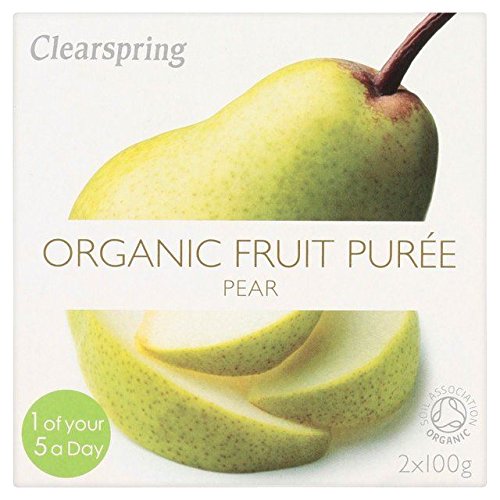 Clearspring Organic Pear Puree - 2 x 100g