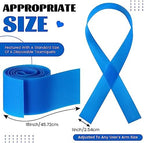 Timgle 500 Pack Disposable Tourniquet First Aid Elastic Tourniquets Bulk Latex Free Blue Medical Hemostatic Bandages Nursing Supplies Essentials for Outdoor Sport