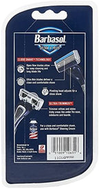 Barbasol Ultra 6 Plus Premium Disposable Razor, 3 Count