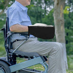 Power Wheelchair Joystick Protector Cover, Elderly Disabled Wheelchair Armrest Cover, Waterproof & Durable Oxford Cloth, Universal Electric Control Panel with Adjustable Strap