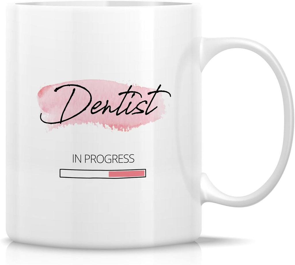 Retreez Funny Future Dentist Mug - Dentist In Progress Loading - 11 Oz Ceramic Coffee or Tea Cup - Hilarious Gift for Dental Student, Dentistry Degree Graduates - Graduations, Birthdays Gift for Her