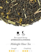 TWG Tea | Midnight Hour Tea | Black Tea | Lemongrass & Tropical Fruits | Haute Couture Tin, 100g | Gift Set