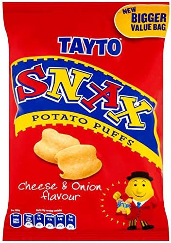 Tayto Snax (Cheese and Onion Flavour)