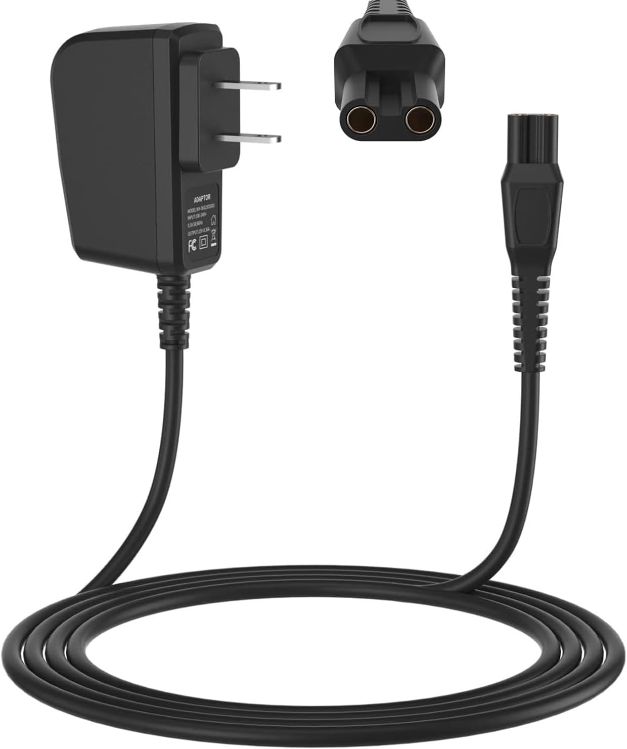 15V Charger Cord Fit for Philips Norelco HQ8505 3000 5000 6000 7000 9000 Series,Multigroom MG5750 MG7750 MG7770 MG7790 QP6531 BG7030 BG7040 BG5025 S9987 Shaver Trimmer Power Cord