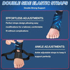 Ankle Brace for Women & Men - Ankle Support for Sprained Ankle, Tendonitis, Achilles, Injury Recovery, Plantar Fasciitis, Ankle Compression Sleeve Wrap for Running, Basketball (Medium)