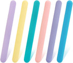 6 PCS Reusable Silicone Stirring Stick, Silicones Stirrings Sticks, Reusable Silicone Wax Stick Popsicle Sticks Tools, for DIY Crafts, Resin, Liquid, Paint (6 Colors)